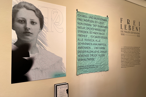Foto: Ausstellung „Frei leben! Die Frauen der Boheme. 1890–1920“